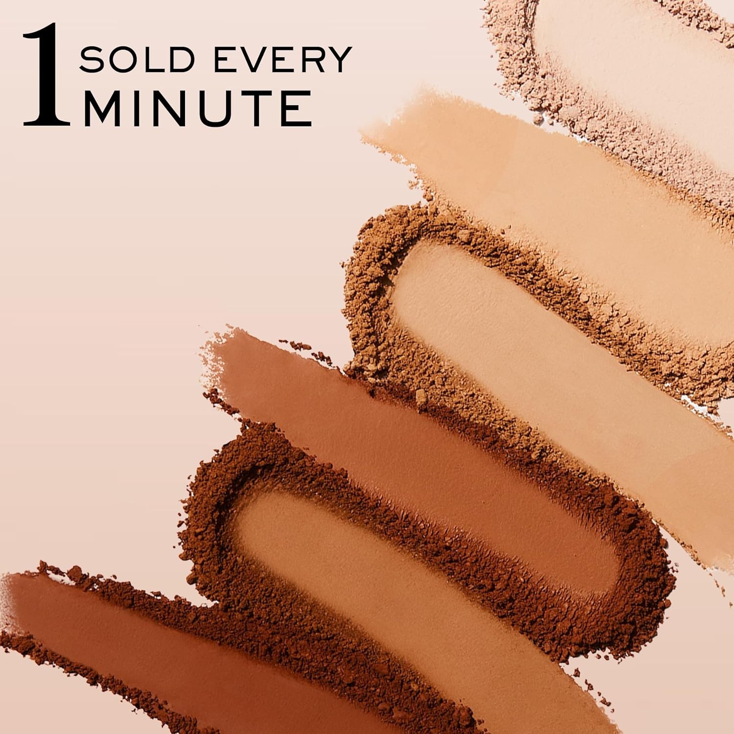 Dermatologist Tested Powder Foundation 540 Suede Buildable Coverage Shine Free