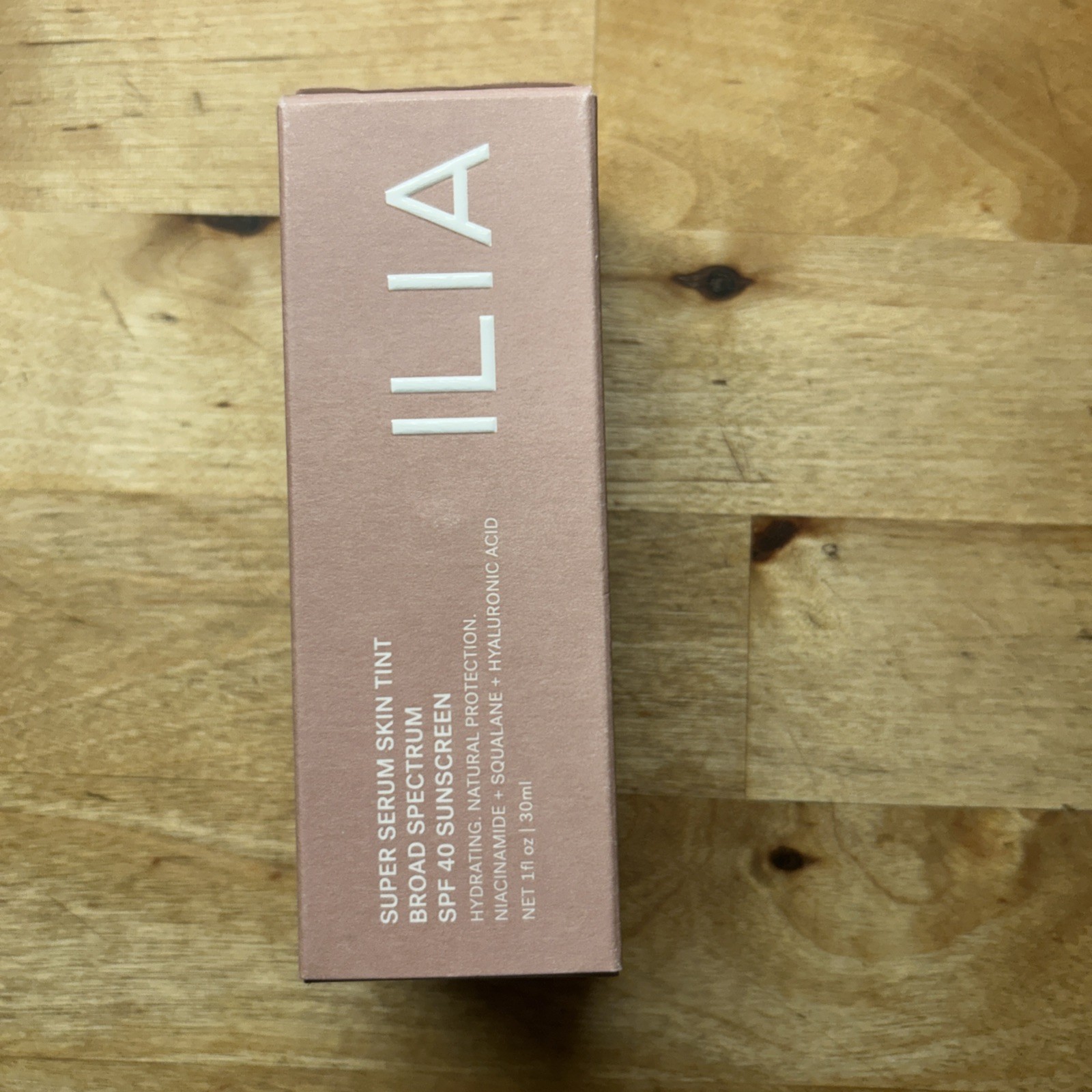 ILIA Super Serum Skin Tint SPF 40 – Bom Bom ST5 – 1 fl oz. New In Box $48