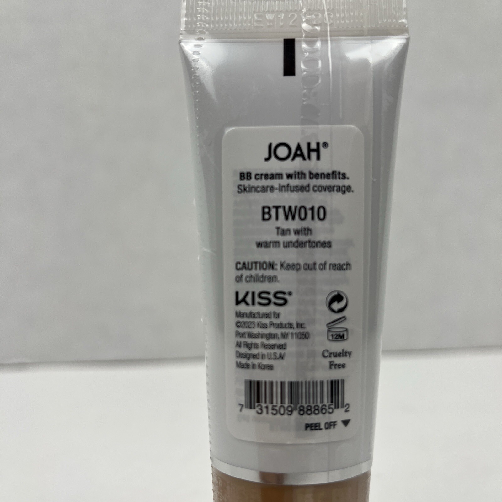 JOAH Perfect Complexion BB Cream BTW010 Tan Warm Undertones