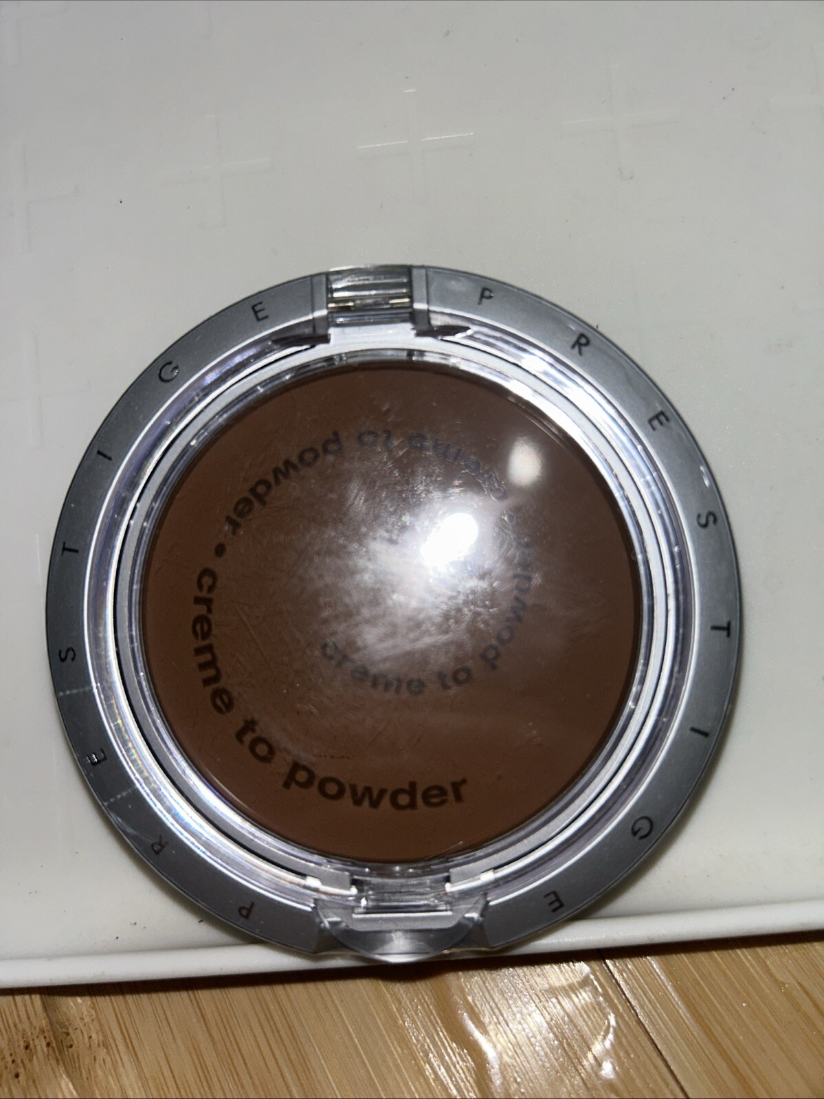 Prestige TOUCH TONE Creme to Powder Foundation CM-09A MOLASSES *Sealed*