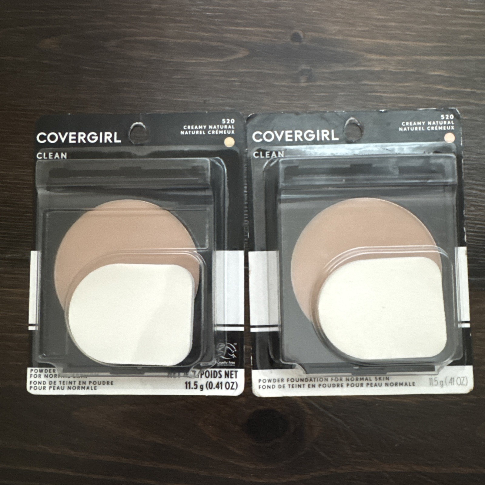 2 – COVERGIRL Clean Powder Foundation 520 Creamy Natural