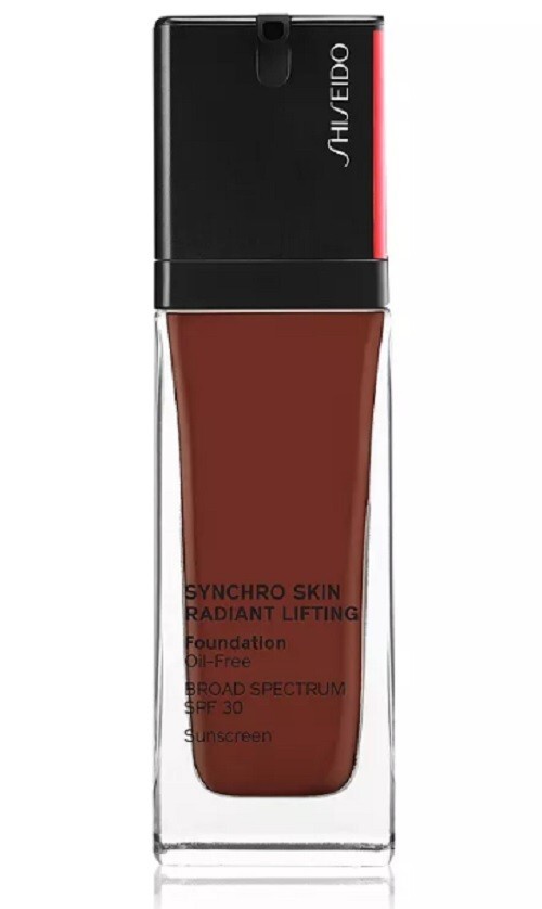 Shiseido Synchro Skin Radiant Lifting Foundation 540 Mahogany 1.2oz New Box