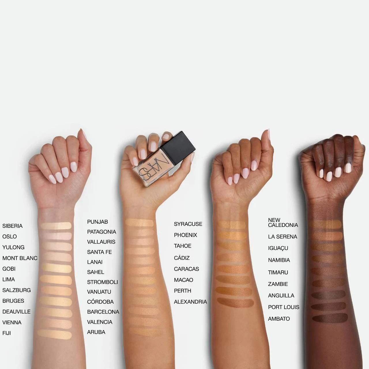 NARS LIGHT REFLECTING Foundation Medium 1 PUNJAB 30ml/1oz NEW