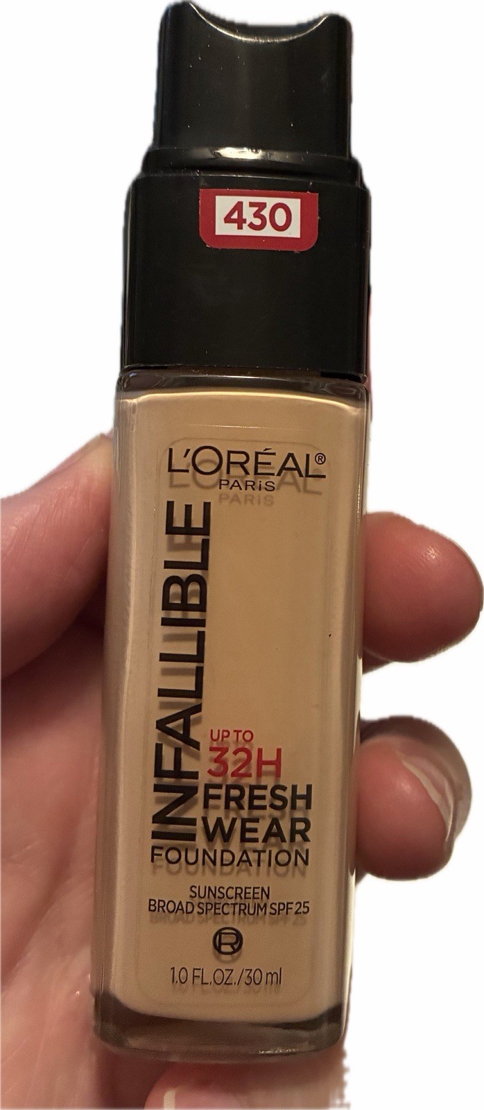 L’Oréal Infallible 32HR Makeup Fresh Wear Foundation SPF25 Ivory Buff 430