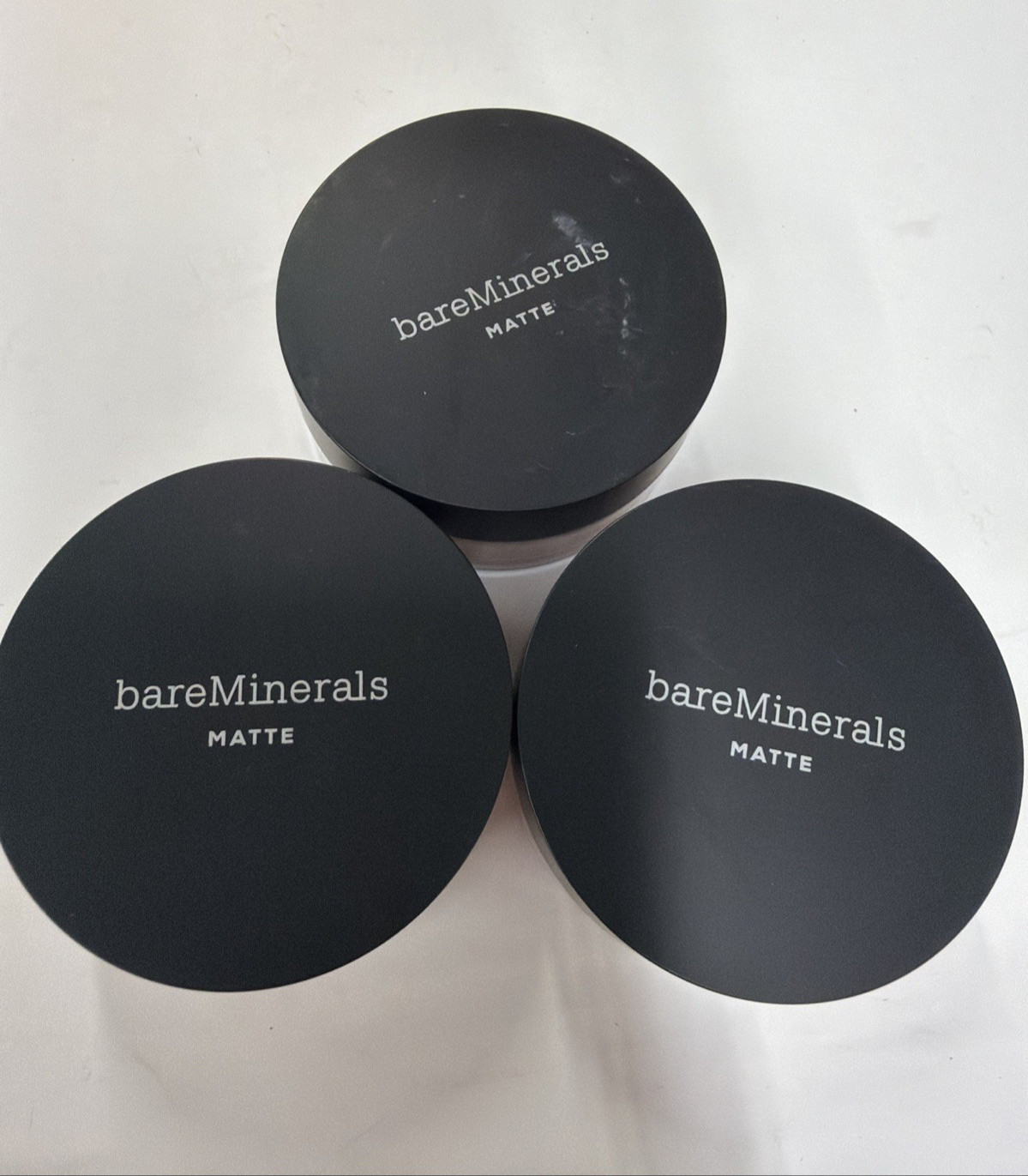 3 (0.21oz each) bareMinerals Original SPF 15 Powder Foundation 05 Fairly Medium