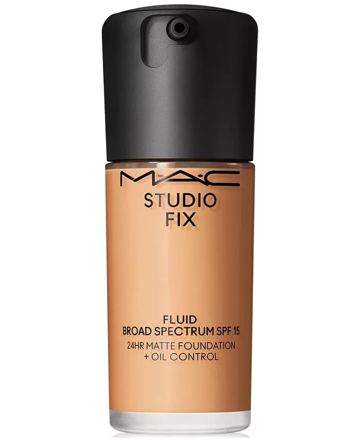 MAC Studio Fix Fluid SPF 15 Foundation NC41 Buildable Full Coverage 1.0 Oz NIB