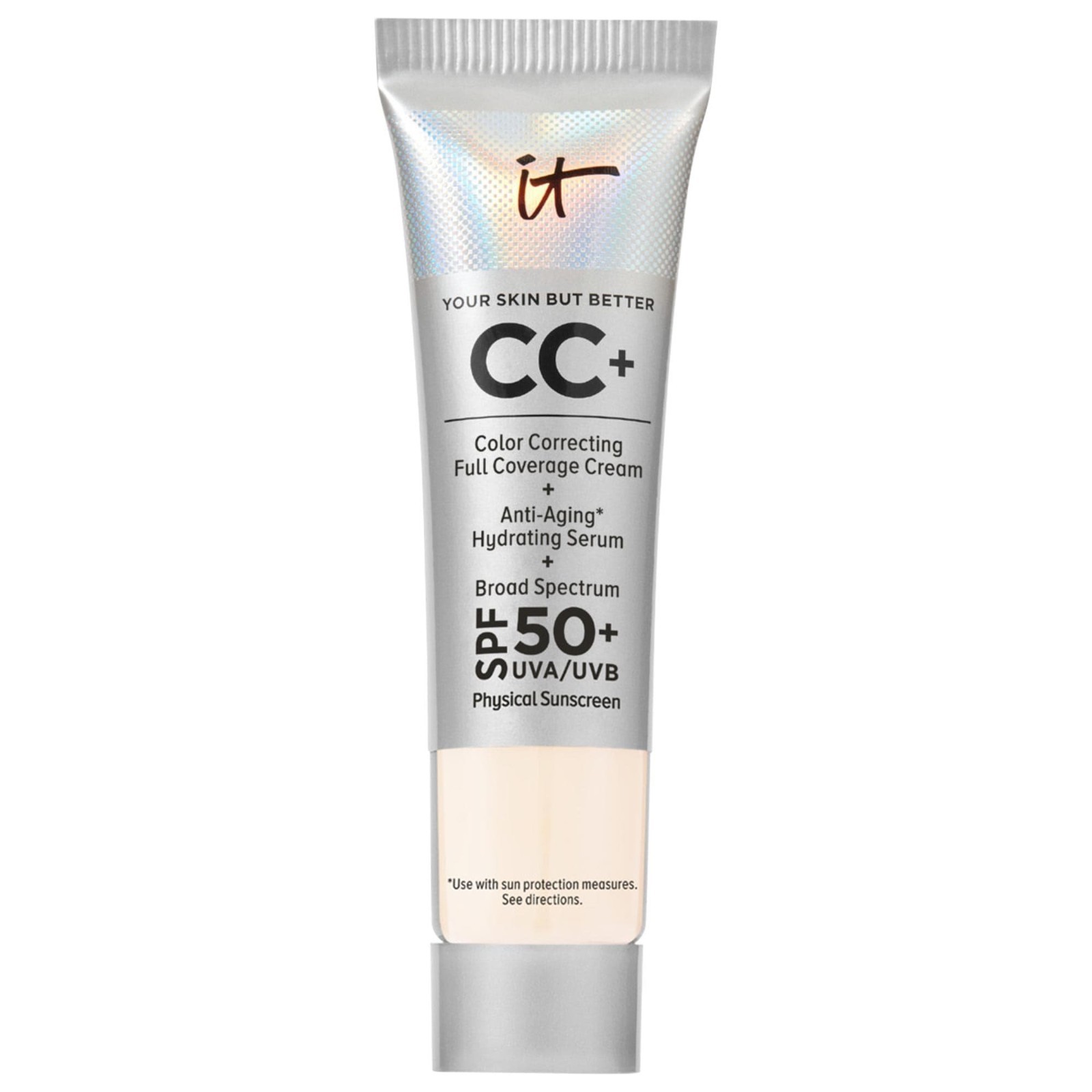 IT Cosmetics Mini CC+ Cream Correcting Foundation SPF 50, 30 SHADES, 0.4 oz