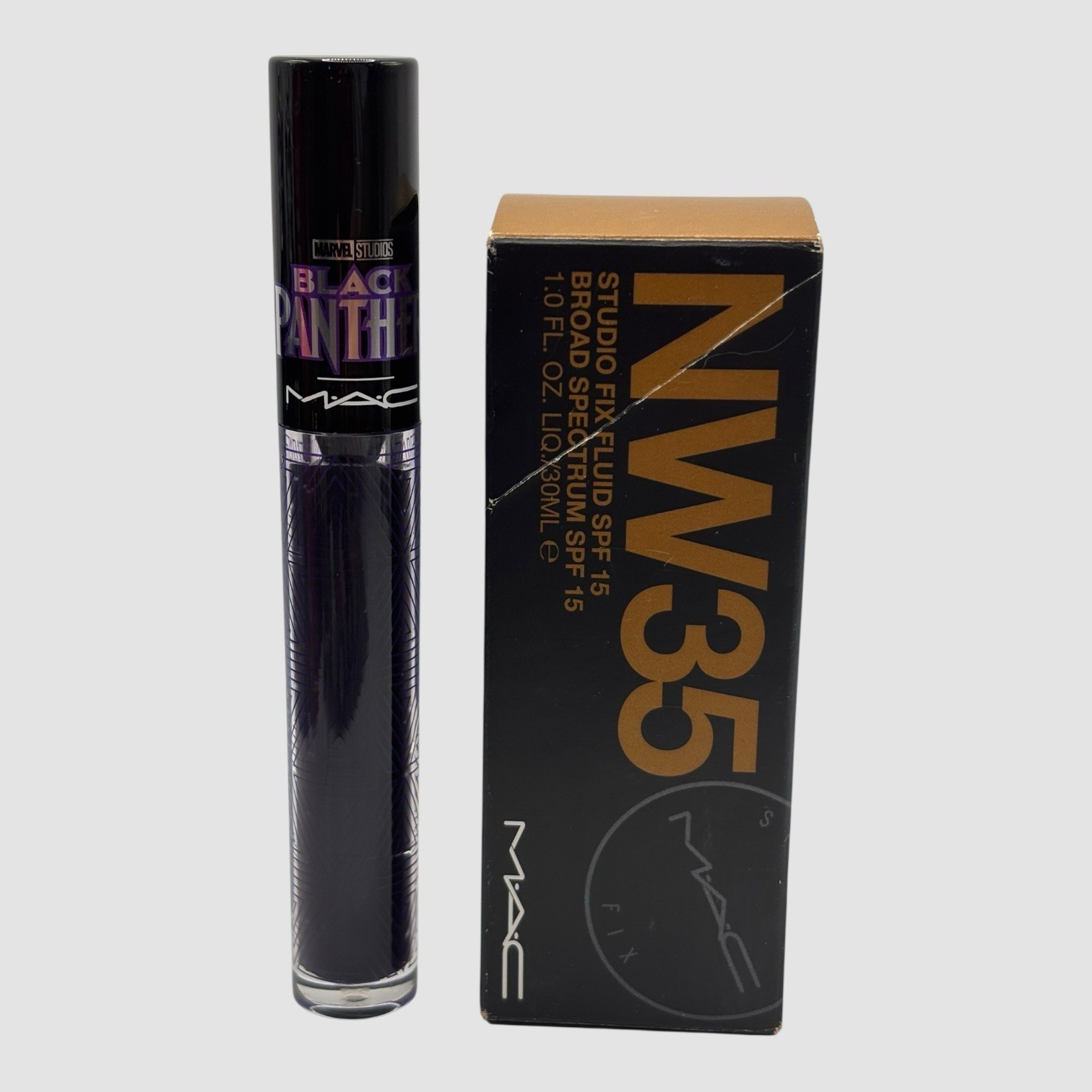 M.A.C Studio Fix Fluid Foundation NW35 SPF 15 and Limited Edition LipColour -SET