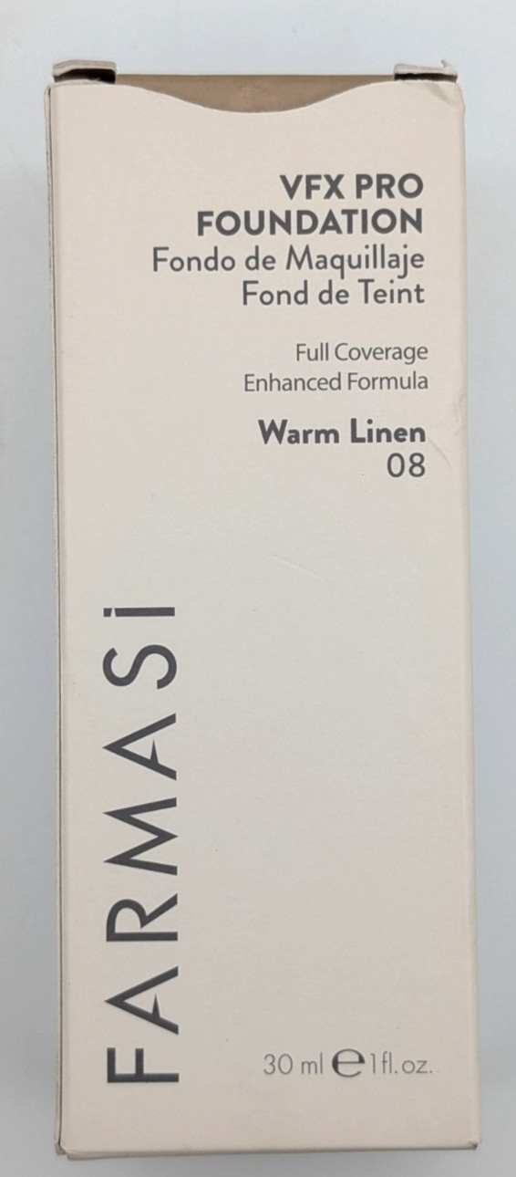 Farmasi VFX PRO Camera Ready Foundation -08 Warm Linen -30ml