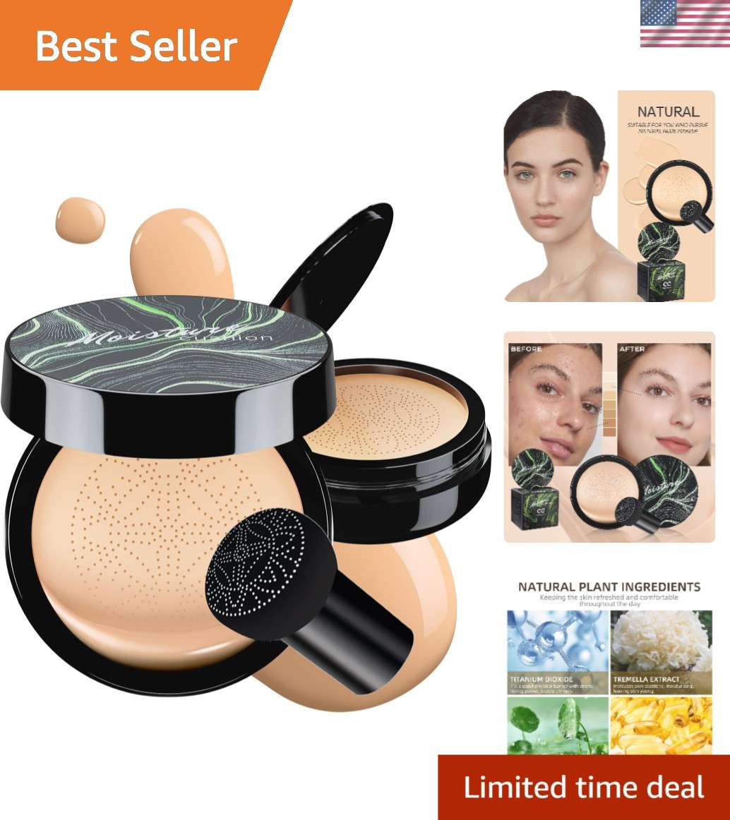 Cruelty-Free Mushroom Head CC Cream – Self-Adjusting Natural Makeup Foundation