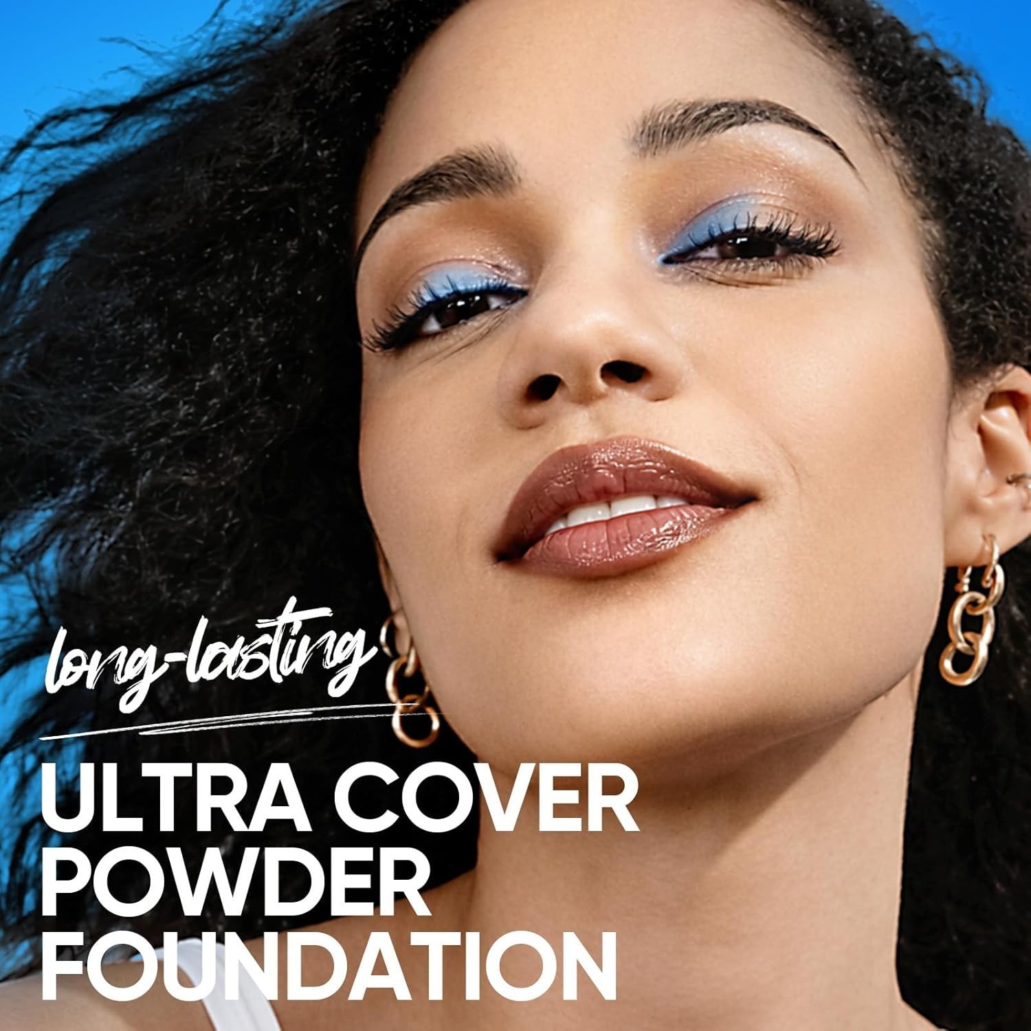 Ultra Cover Powder Foundation, Full Coverage Matte Finish, One-Swipe Flawless…