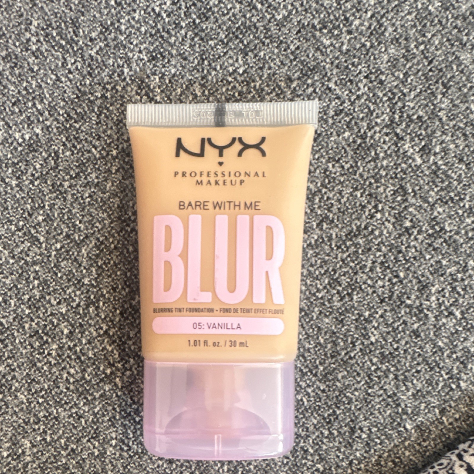 NYX Bare With Me Blur Foundation 05 Vanilla Matte Medium Coverage 1.01 fl oz