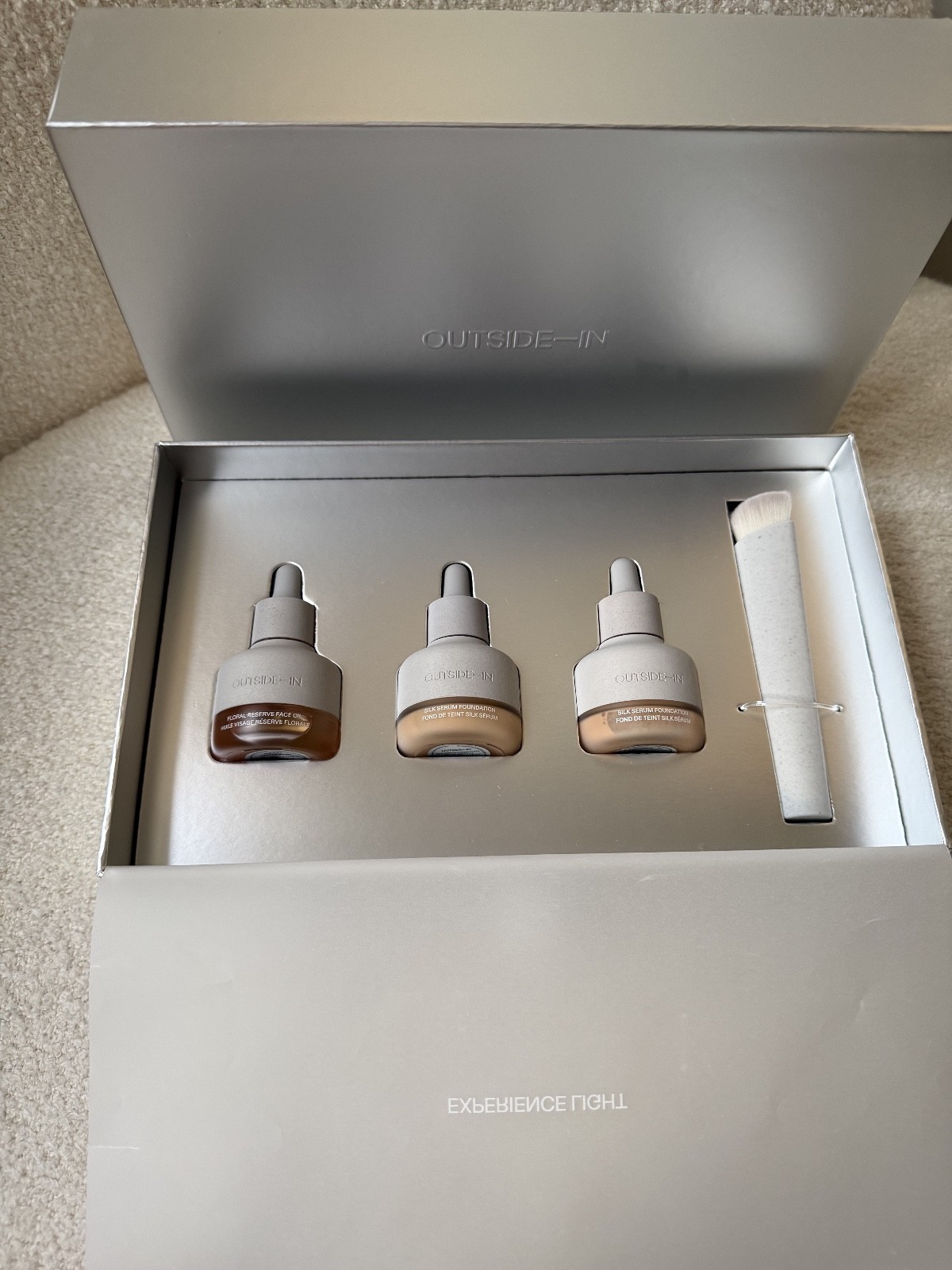 NEW OUTSIDE-IN Experience Light Gift Set, $195