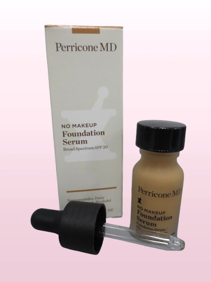 PERRICONE MD NO MAKEUP FOUNDATION SERUM BEIGE(LIGHT-MEDIUM) 0.3 OZ NWB SET OF 5