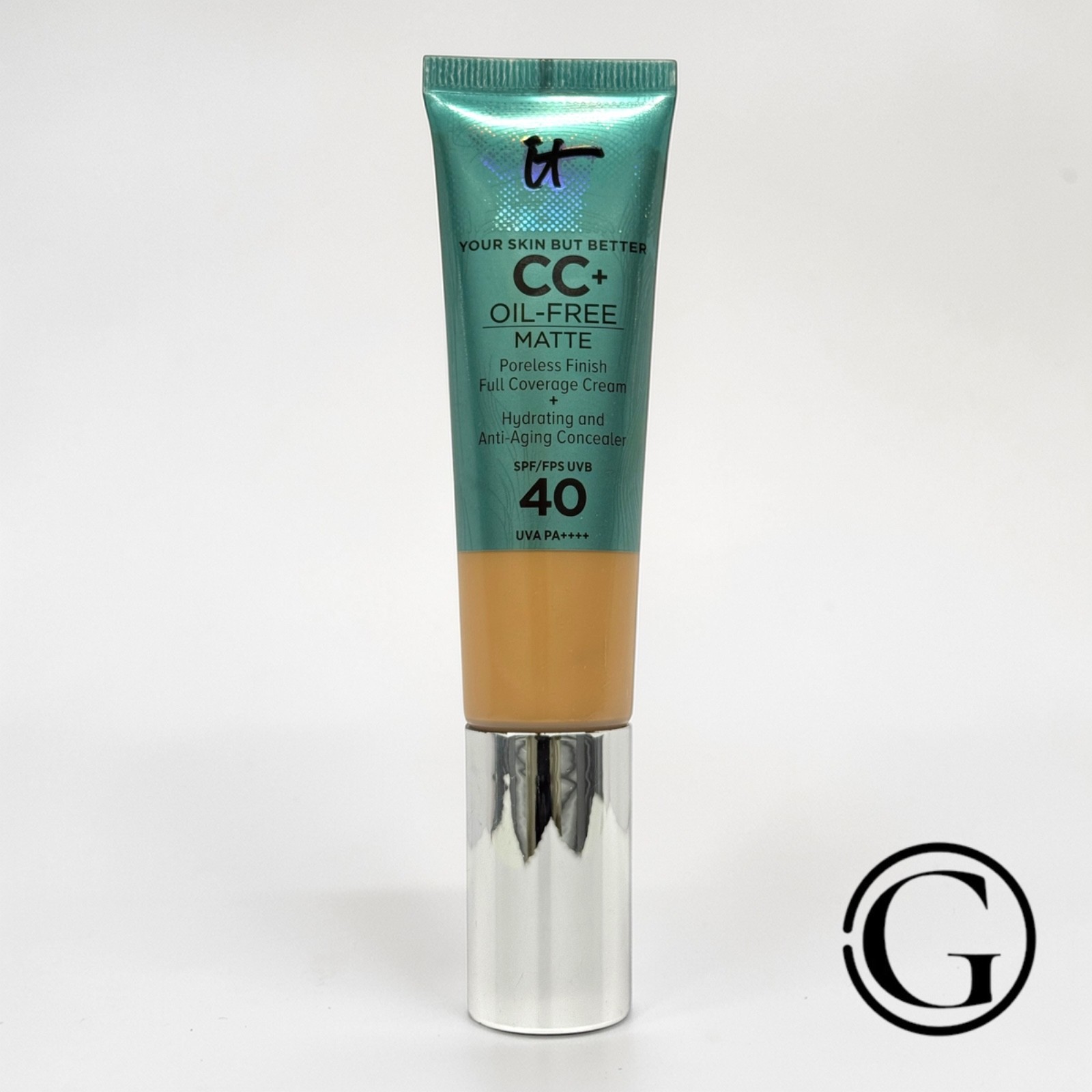 IT COSMETICS CC+ Oil Free Matte Full Coverage Cream SPF 40 NEUTRAL MEDIUM MYX30W