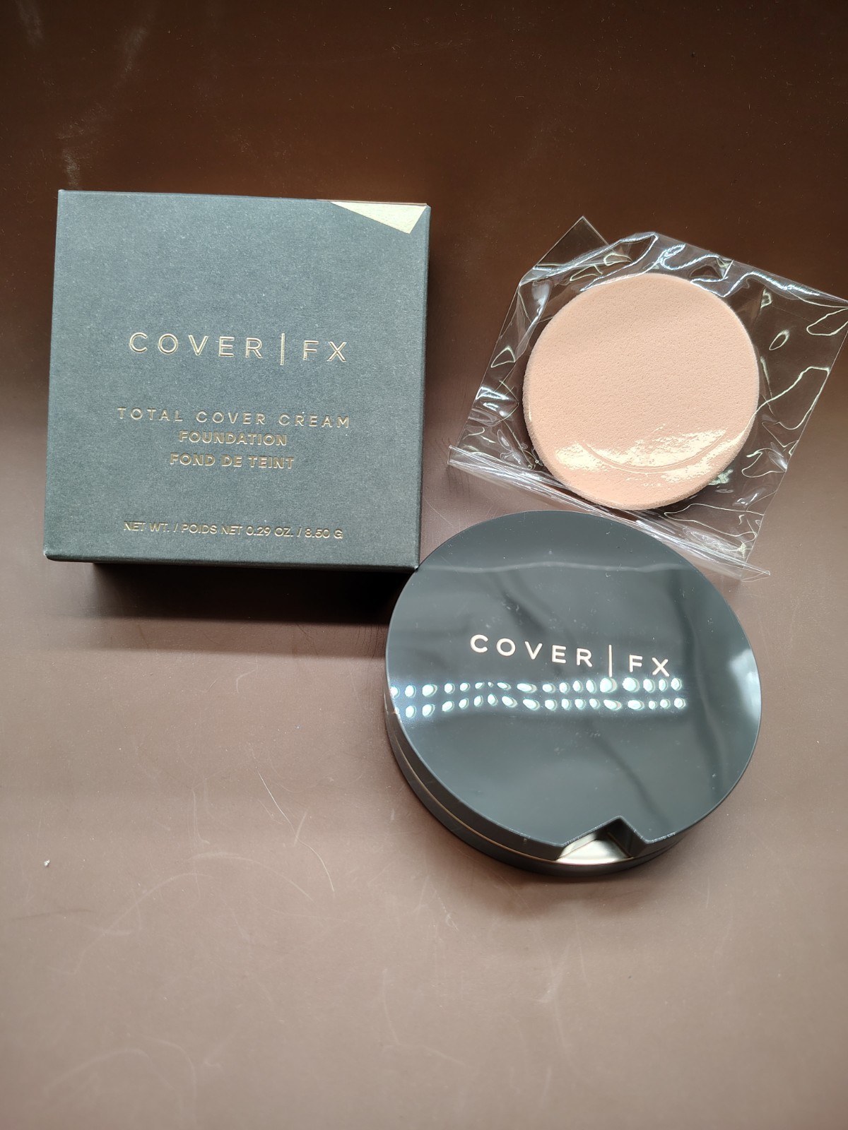 COVER FX Total Cover Cream Foundation – Shade M3- Full Size – 0.29 Oz / 8.5g New