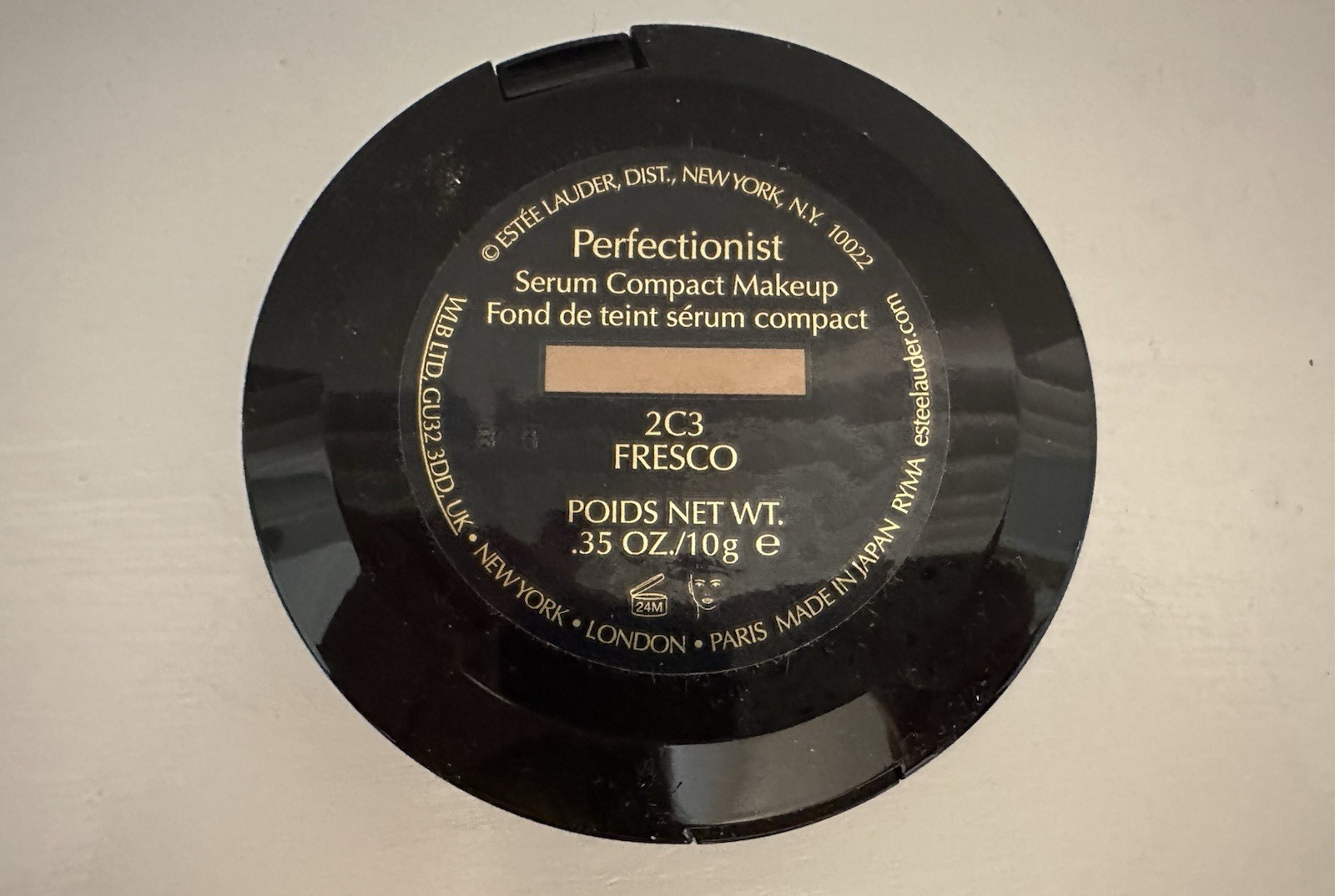 Estée Lauder Perfectionist Serum Compact Makeup – 2C3 Fresco – NIB Discontinued