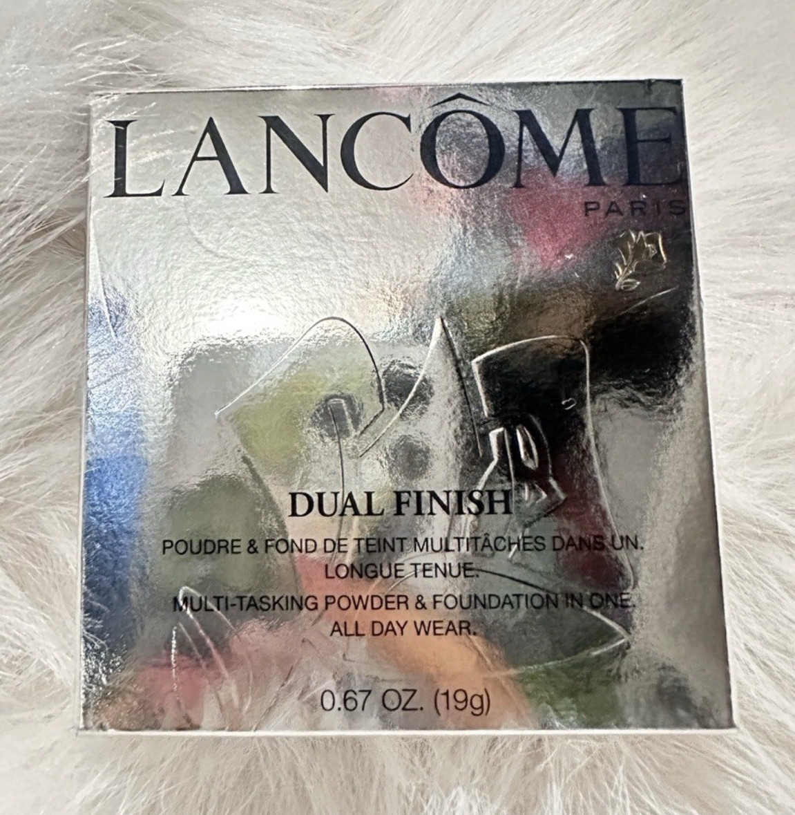 Lancôme Dual Finish Pressed Powder Foundation Porcelaine I 0.67 oz (19 g)