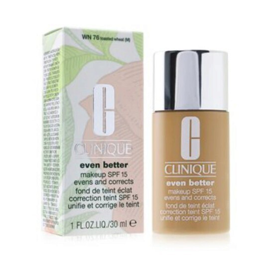 Clinique Even Better Makeup SPF 15 WN 76 Toasted Wheat (M) 1oz 30ml (7115)