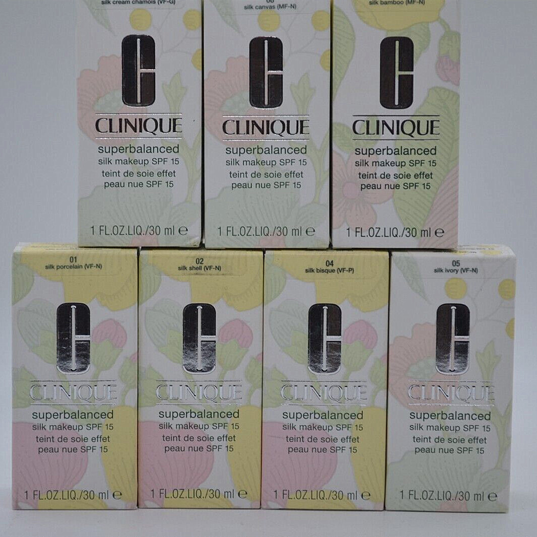 Clinique Superbalanced Silk Makeup Foundation SPF 15 ~ Choose Shade-1.0 oz/30 ml