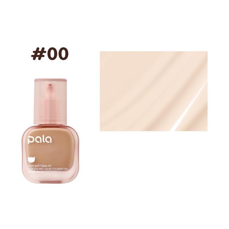 PALA Silky Soft Skin-Fit Concealing Liquid Foundation SPF50+PA+++ natural 30g