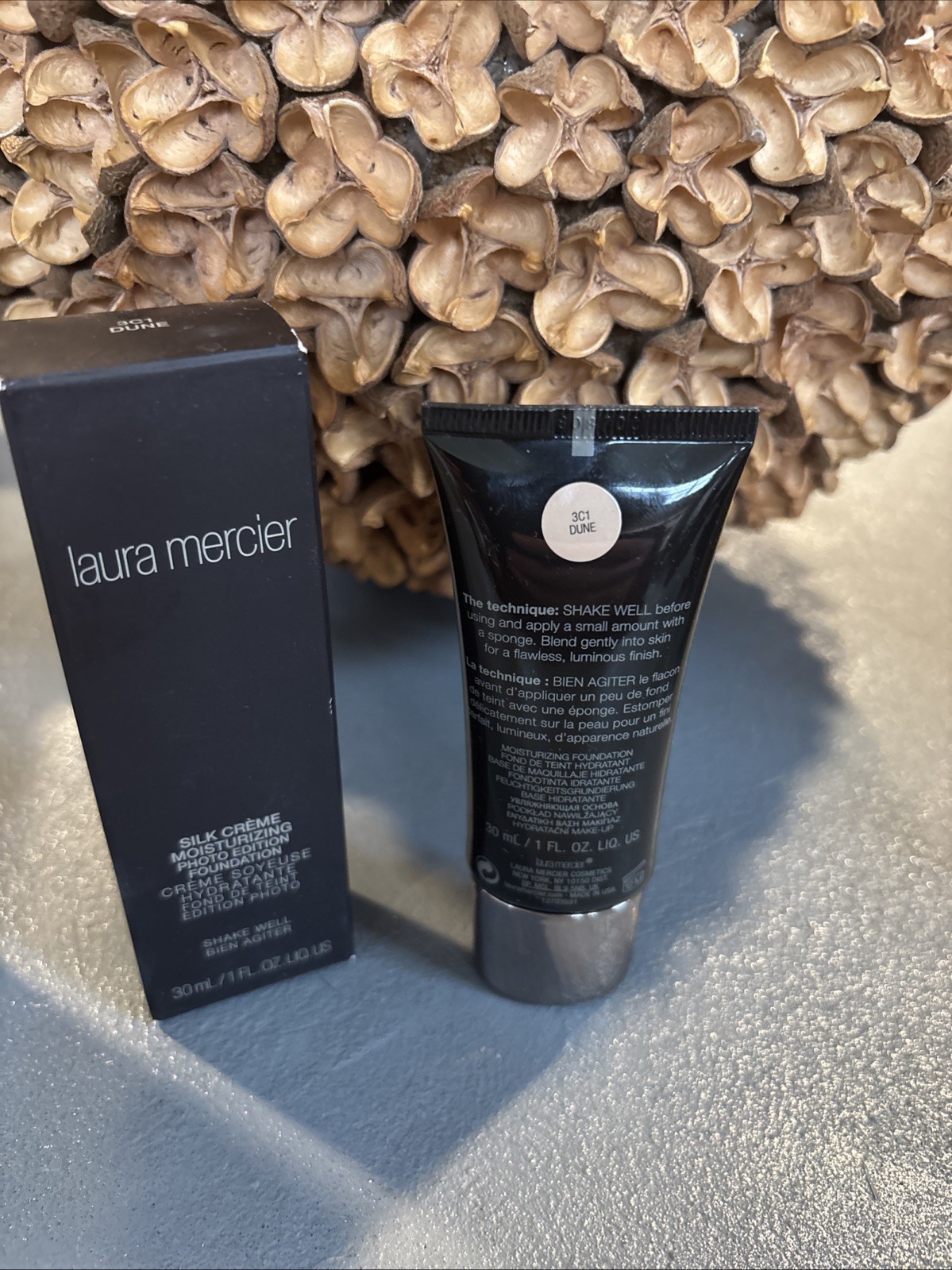 Laura Mercier Silk Cream Moisturizing Photo Edition Foundation Dune 3c1 30ml