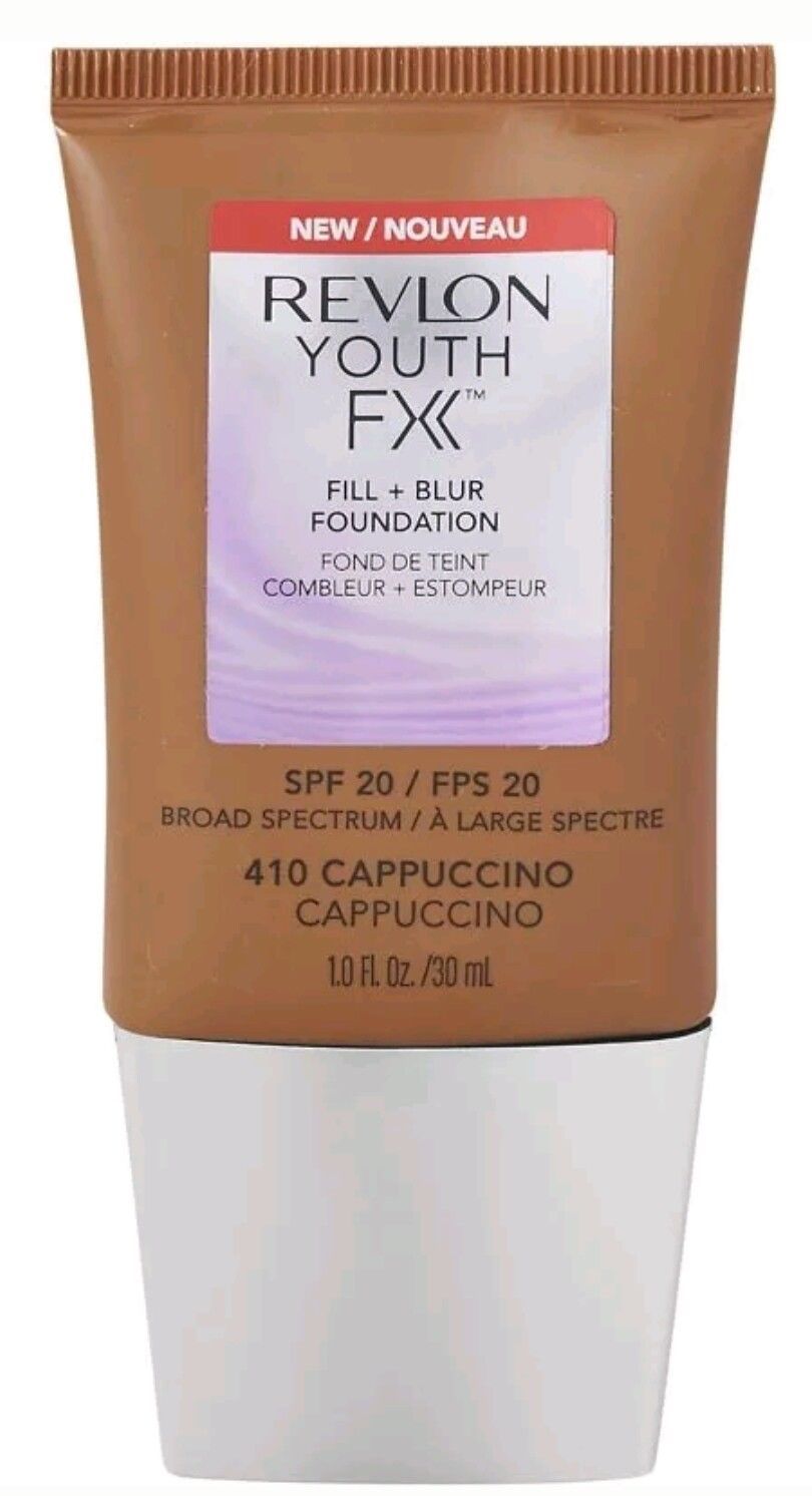 Revlon Youth FX Fill + Blur Foundation New – 410 Cappuccino – Lot Of 2