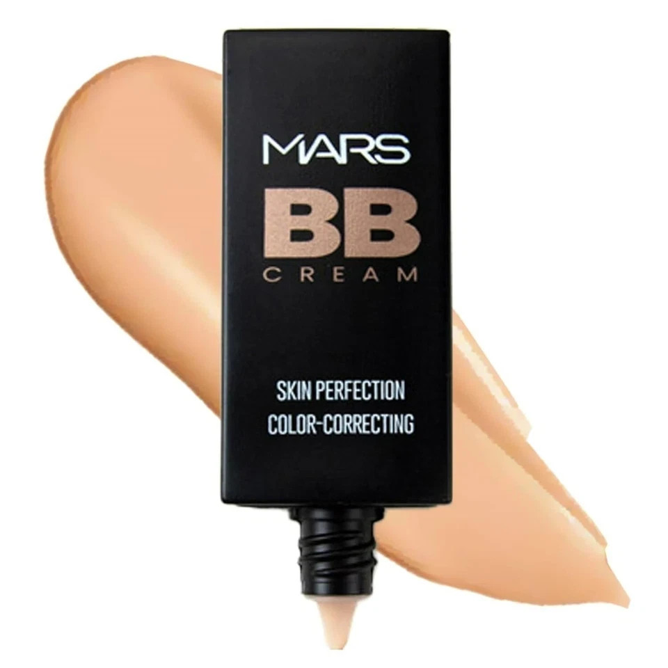 MARS BB Cream Lightweight Foundation Shade Medium Beige Colour Correction 30ml
