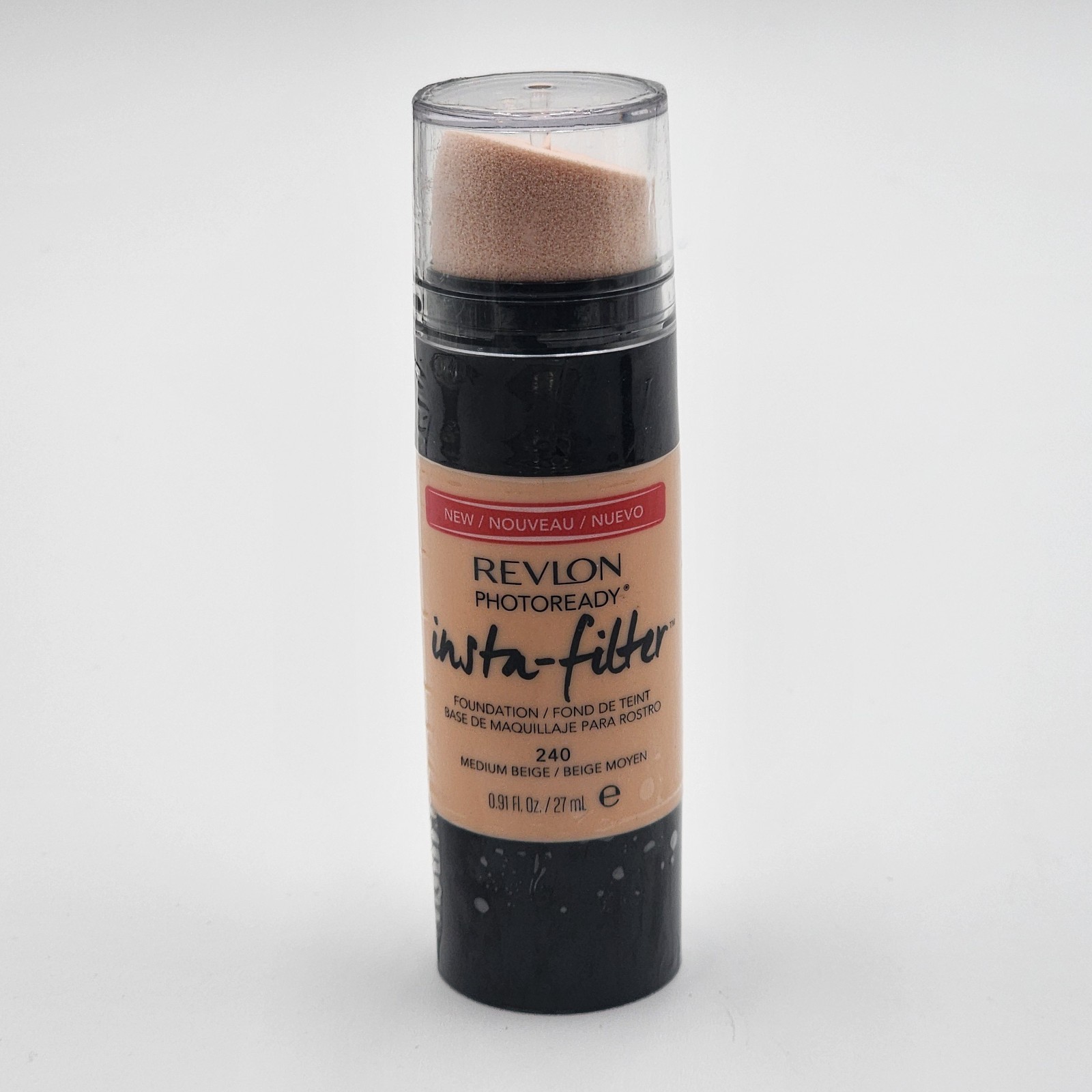 Revlon PhotoReady Insta Filter Foundation Medium Beige 240 .91 Fl Oz New Sealed