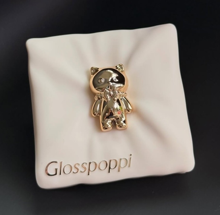 Glosspoppi Pore Blurring Powder Foundation – Toffee