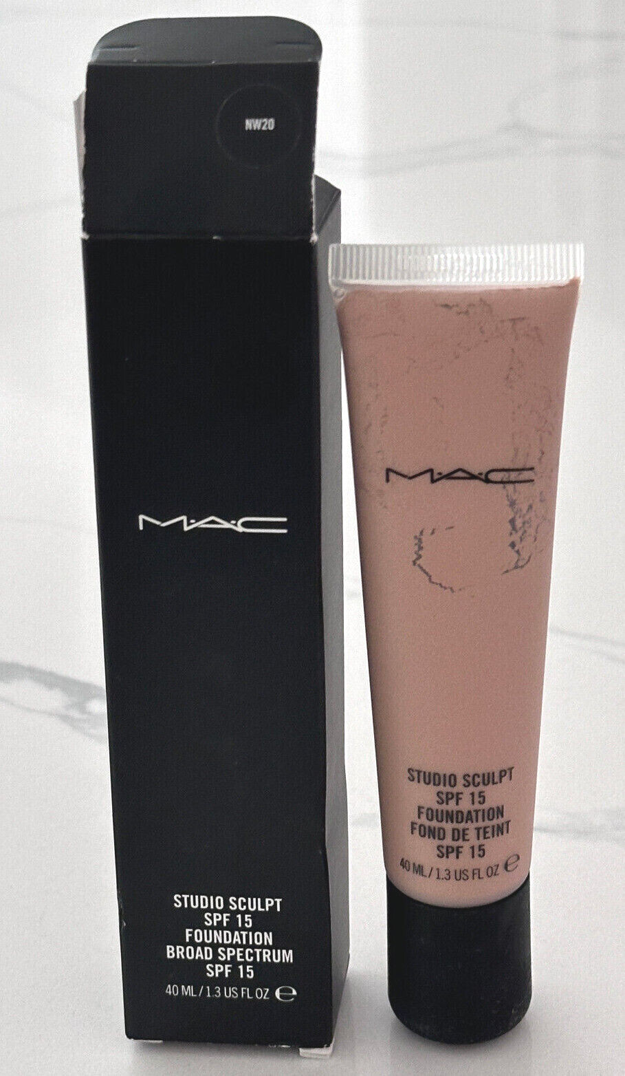MAC Studio Sculpt SPF 15 Foundation **select shade**