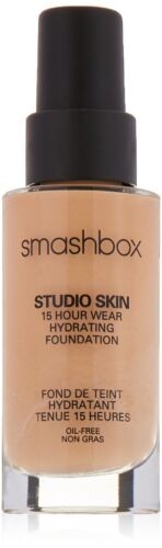 Smashbox Studio Skin 24 Hour Hydrating Foundation 4.15 Dark Warm Brown 1oz