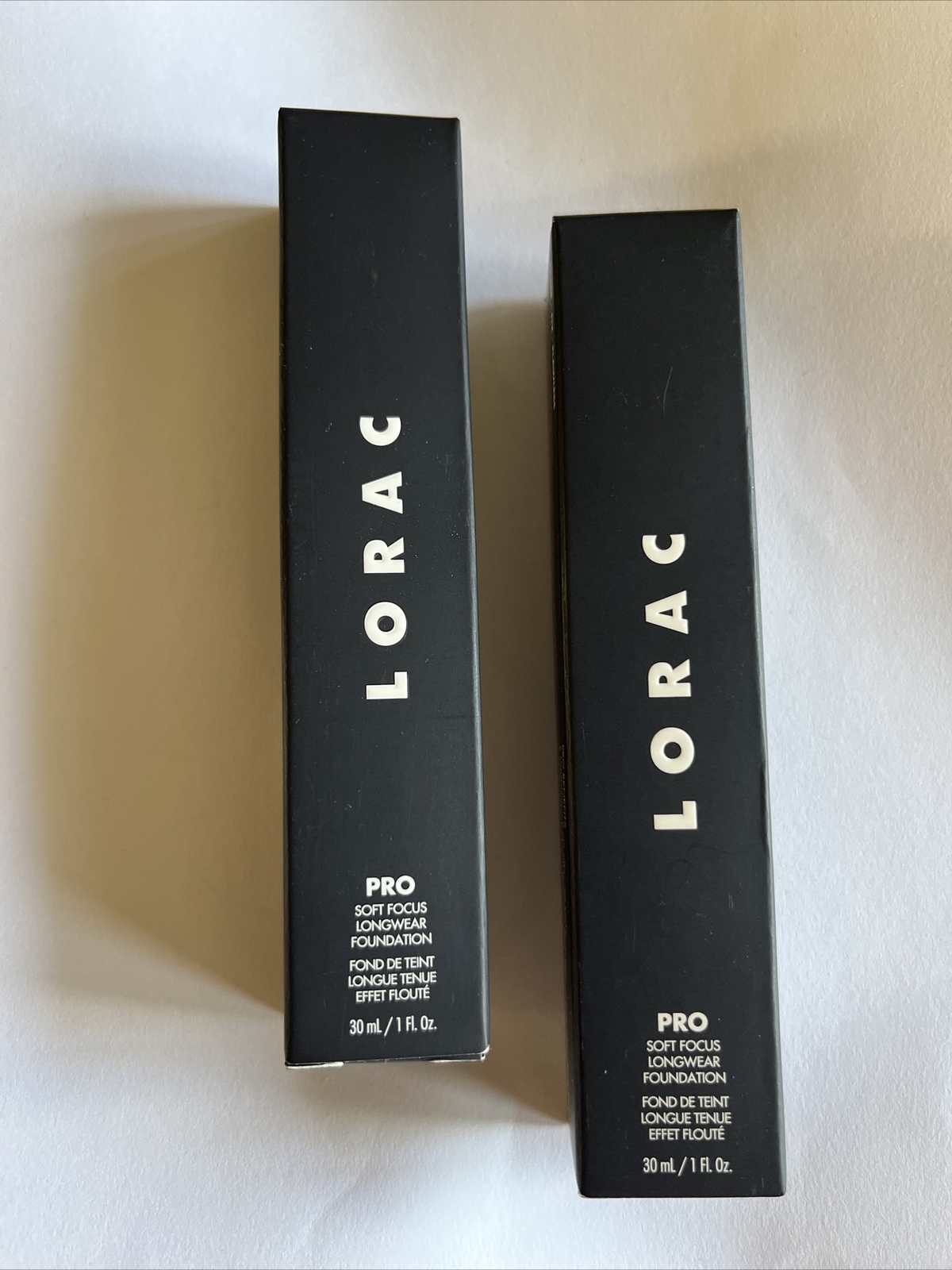 2 Pack- LORAC Cosmetics Pro Soft Focus Longwear Foundation- 25 Deep- 1 Fl. Oz.