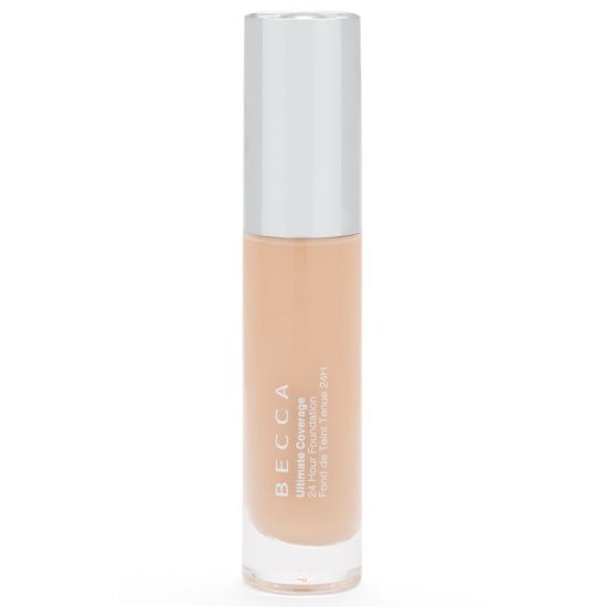NIB Full Size BECCA Ultimate Coverage 24 Hour Foundation 1 oz Cashew 2N1