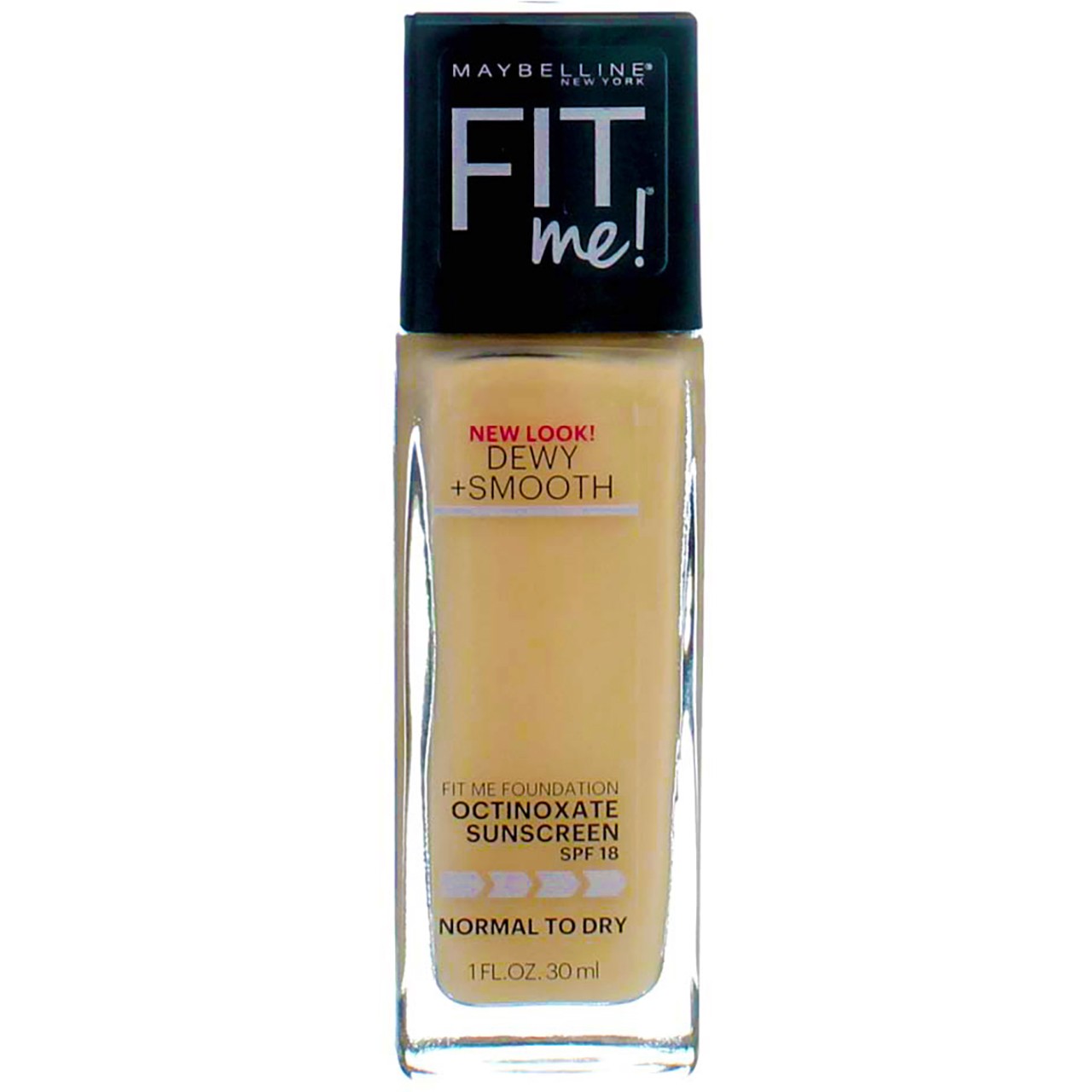 3 Pack Maybelline Fit Me Dewy + Smooth Liquid Foundation, Ivory 115, SPF 18, …