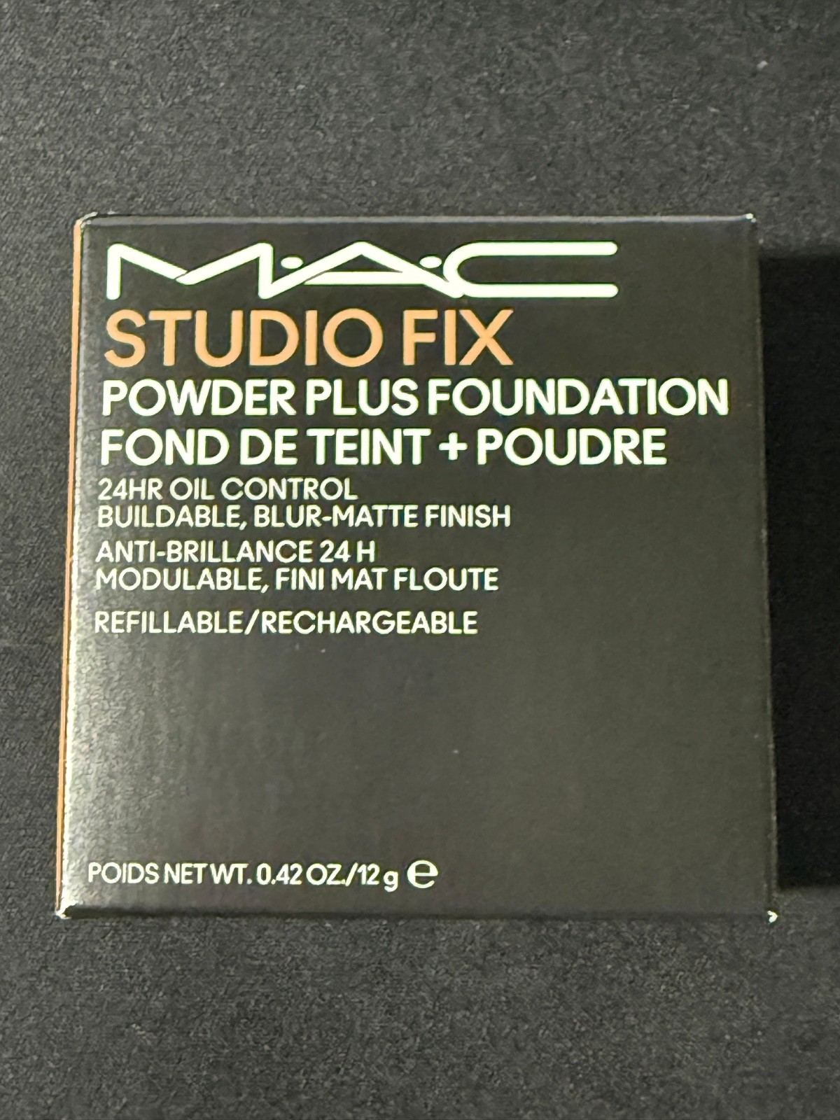 M.A.C Studio Fix Powder Plus Foundation 24HR Oil Control – NW25 – 0.42oz/12g-NIB