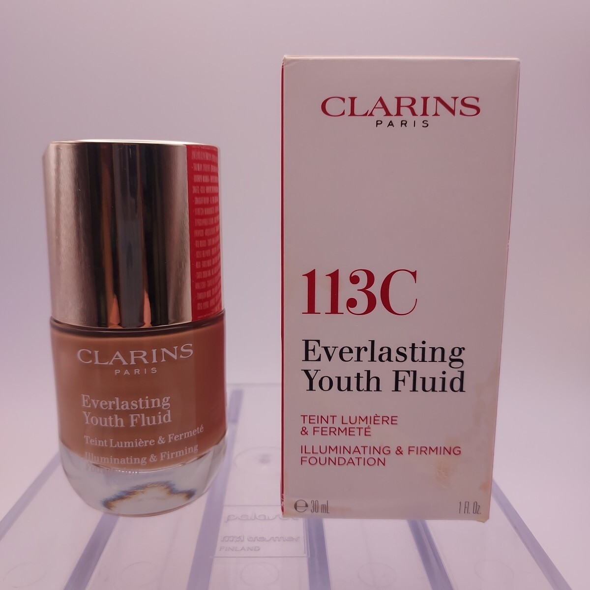 Clarins Everlasting Youth Fluid Foundation 113C 1 oz