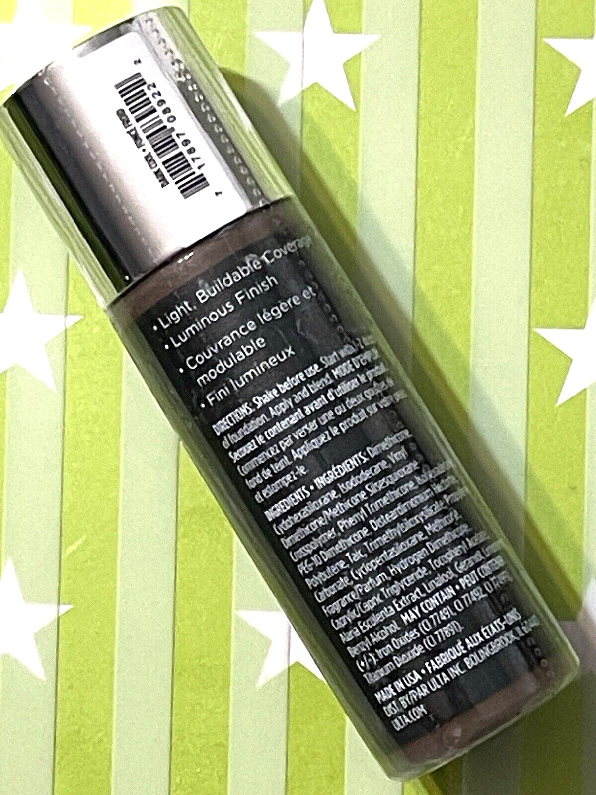 Ulta Beauty DARK COOL Youthful Glow Foundation Serum Drops Luminous Finish *NEW*